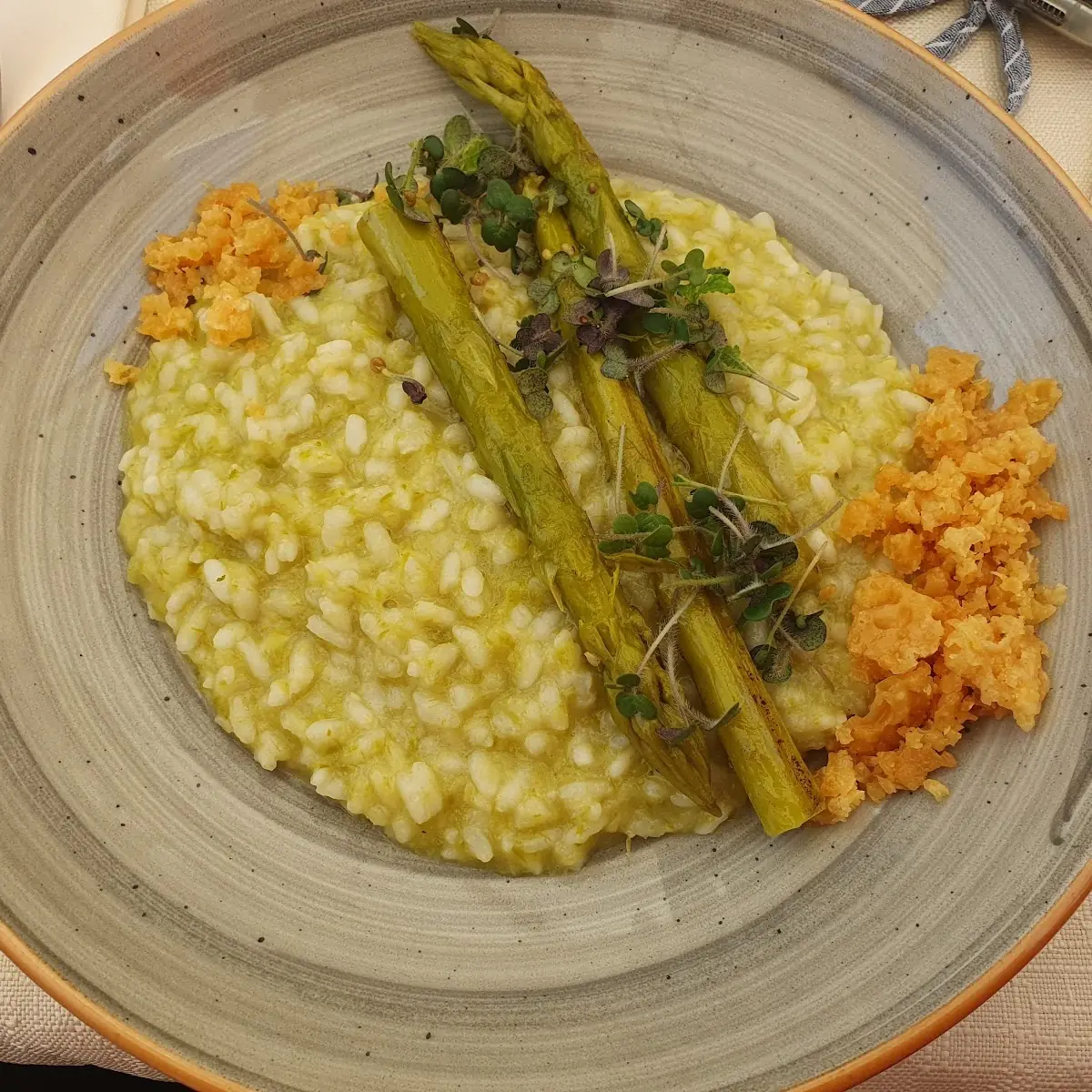 Spargelrisotto
