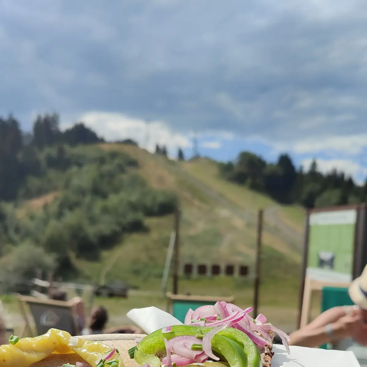 Streichwurstbrot Mit Zwiebel