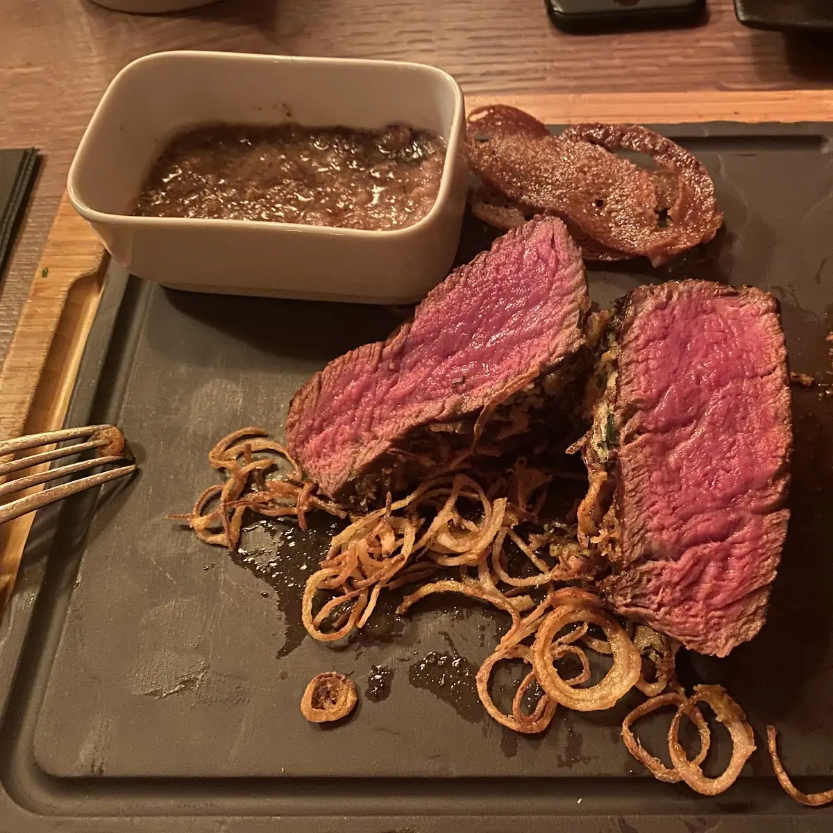 Flank Steak Mit Portobello