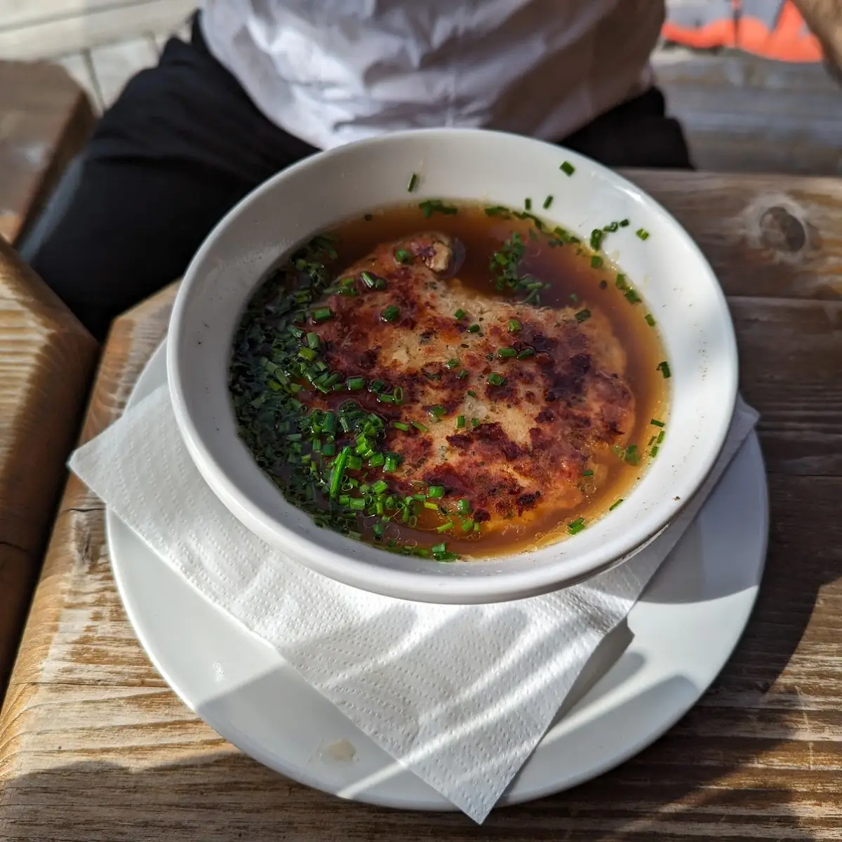 Kaspressknödelsuppe