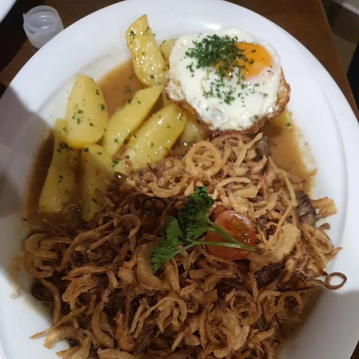 Zwiebelrostbraten