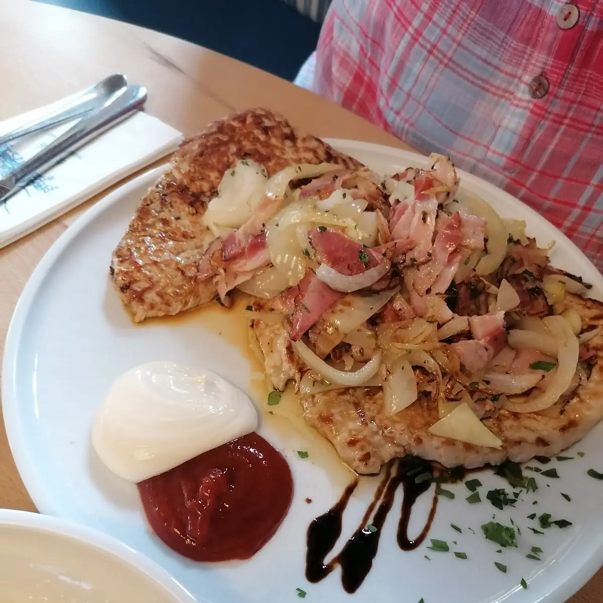 Holzfallerschnitzel