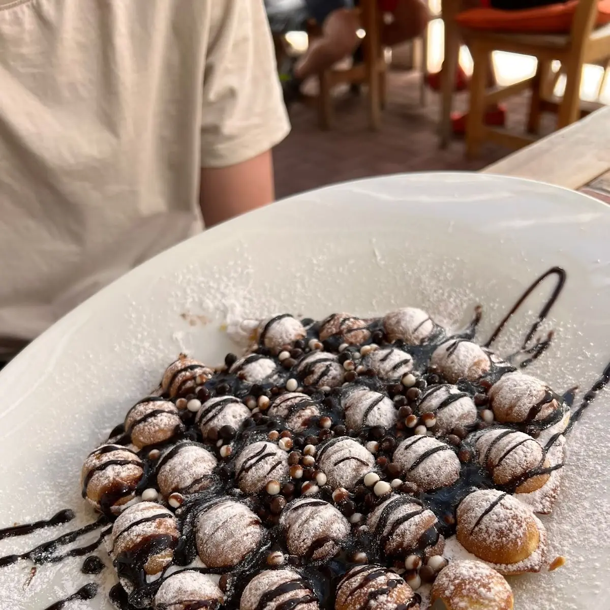 Bubble-waffel Mit Schoko