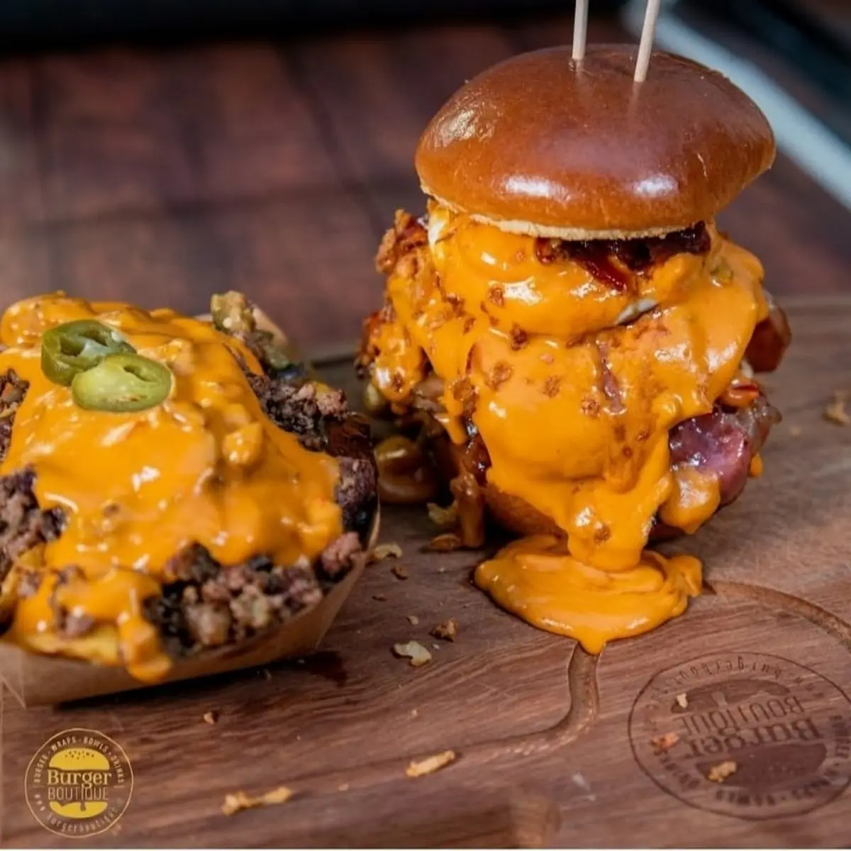 Cheesy Beef Burger