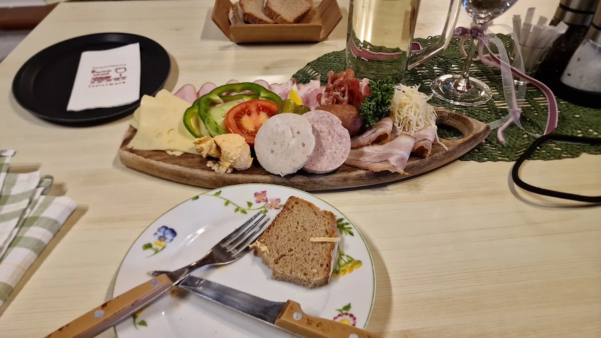 Aufschnitt Platte