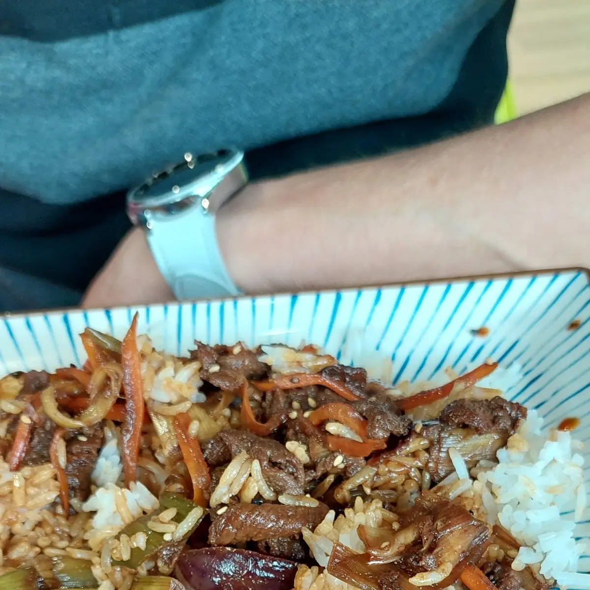 Rindfleisch Mit Reis