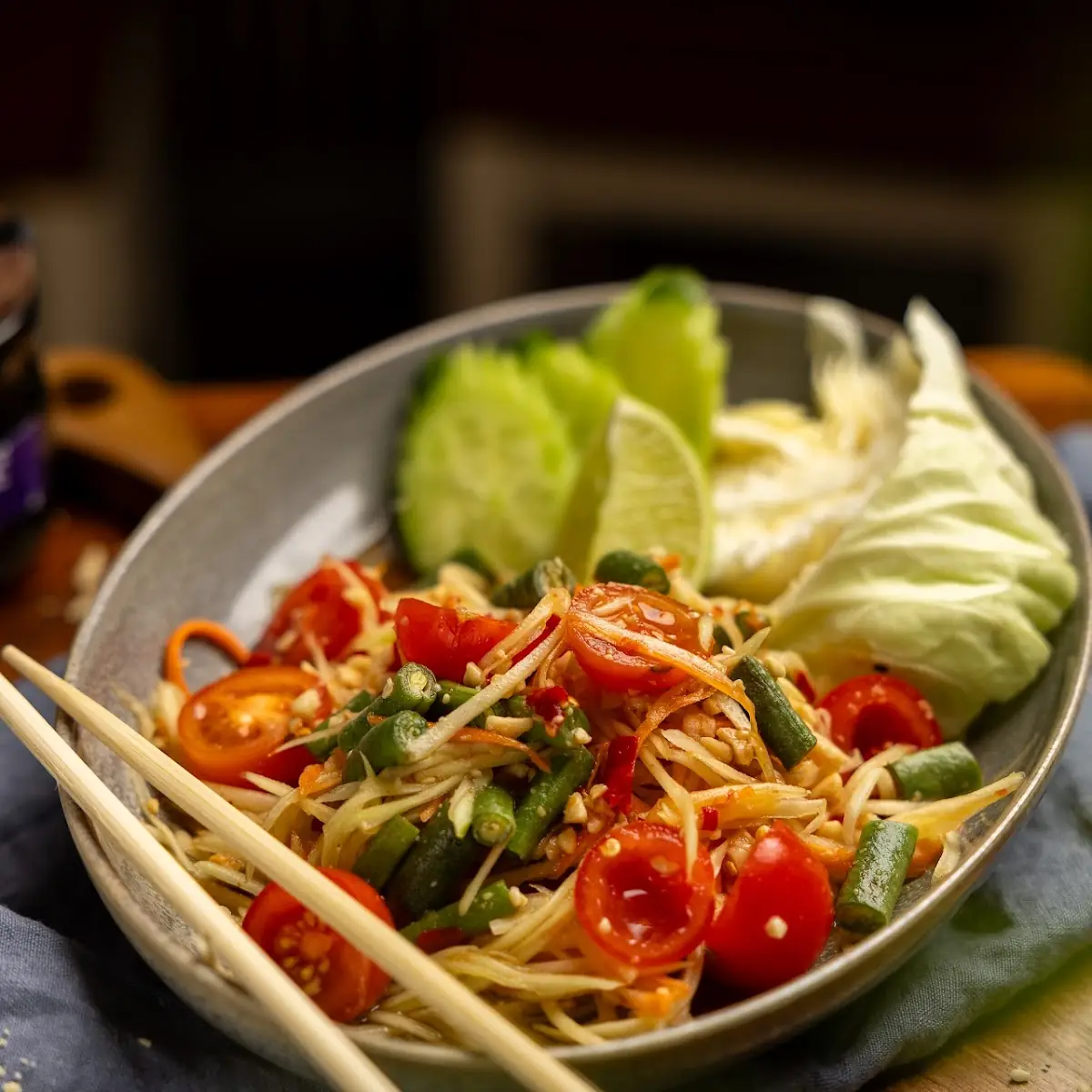 Som Tam - Green Papayasalad