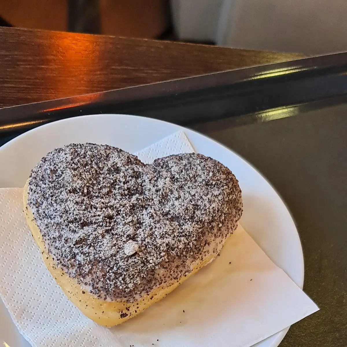 Germherz Mit Einem Espresso
