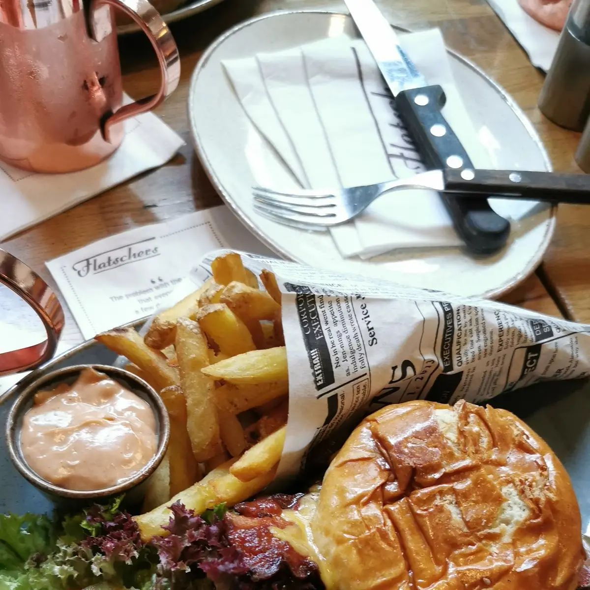 Cheeseburger Menü