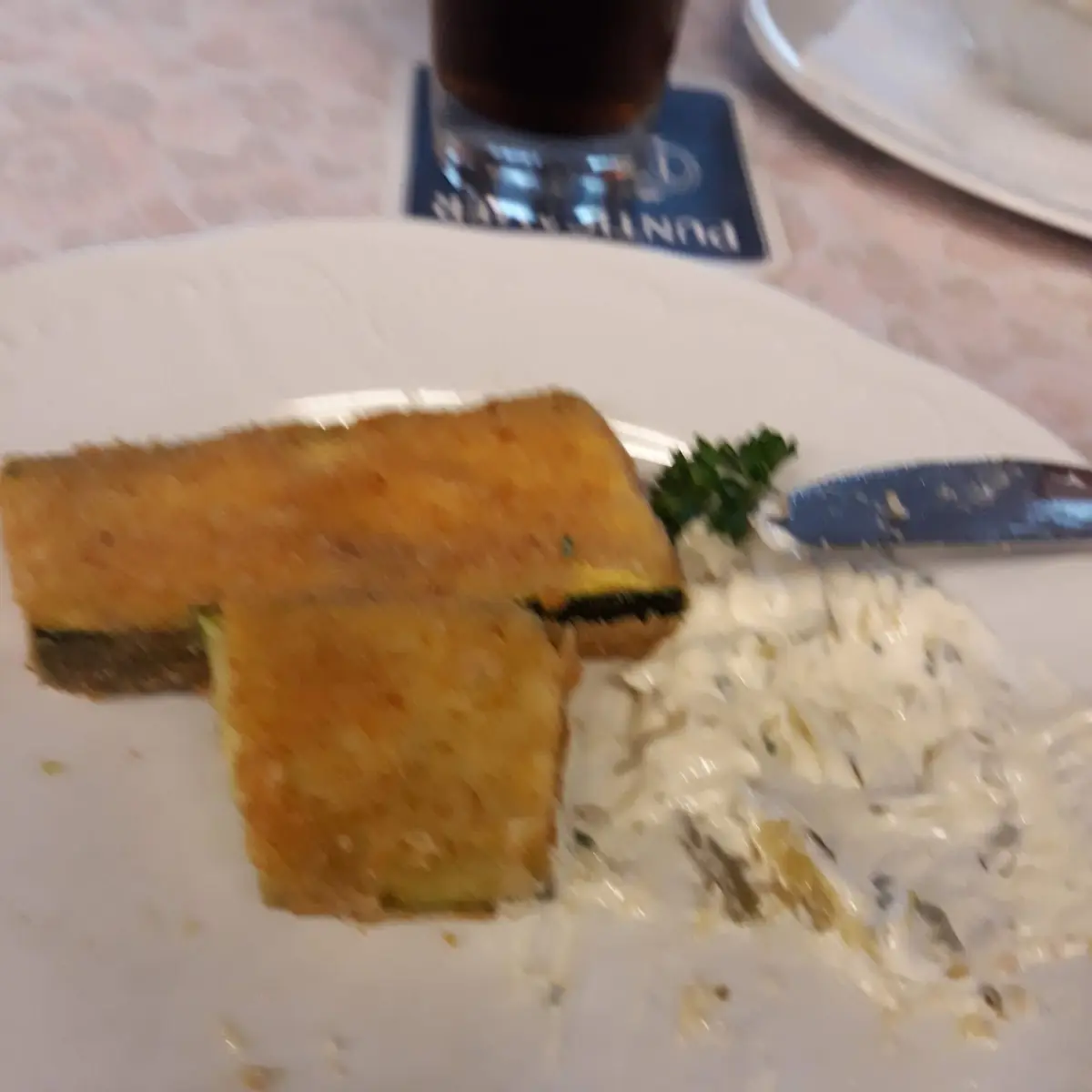 Gebackener Zucchini