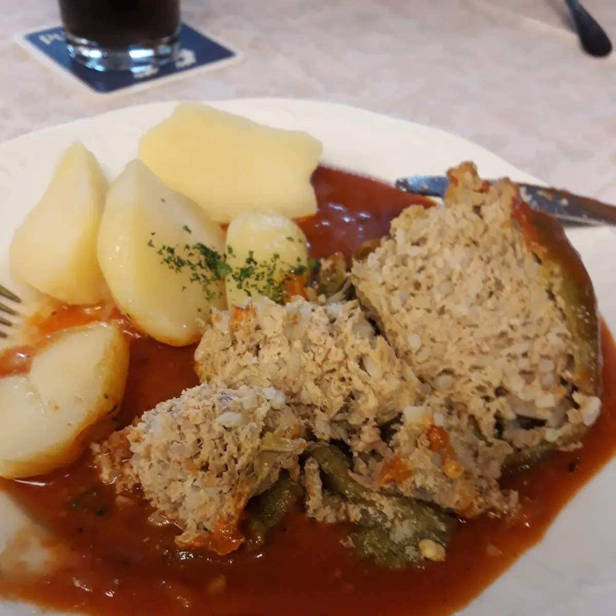 Gefüllter Paprika Mit Kartoffeln