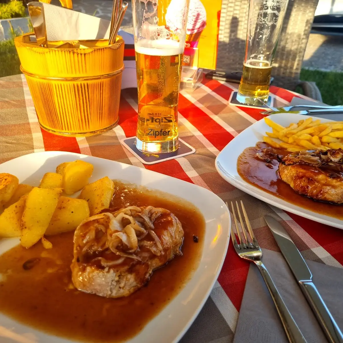 Zwiebel Steak
