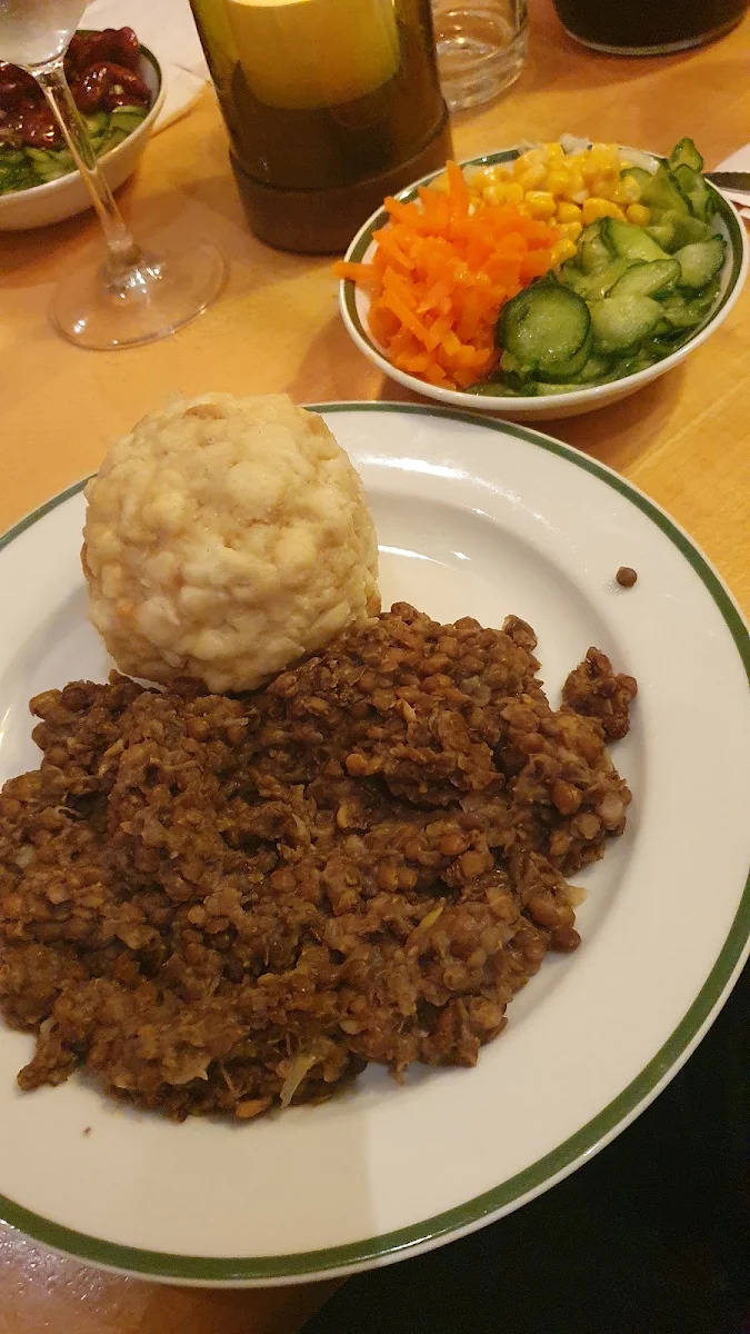 Linsen Mit Semmelknödel