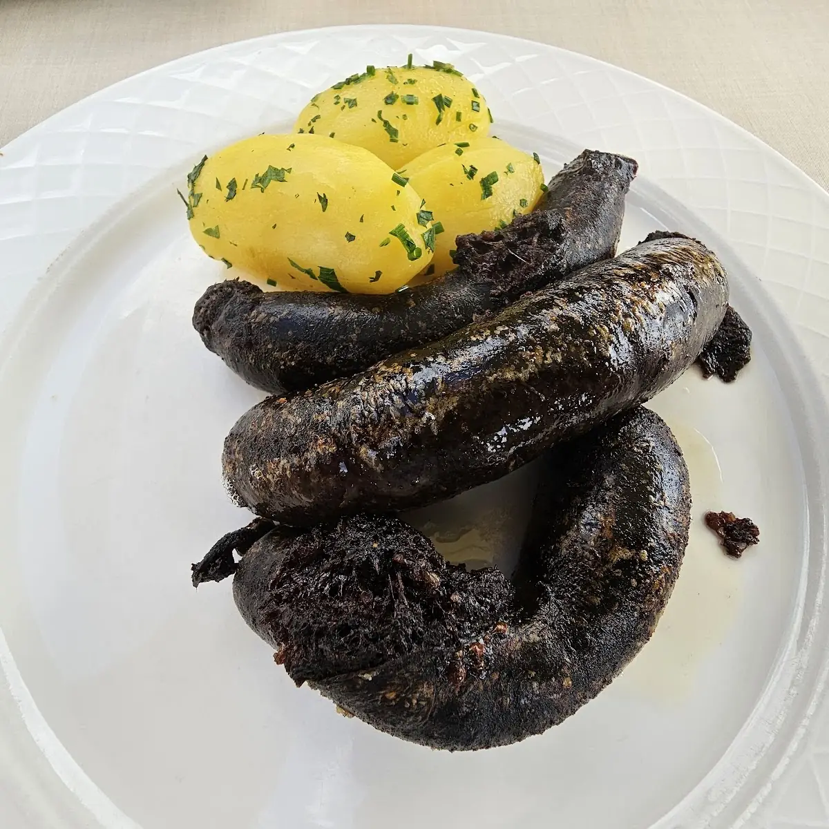 Hausgemachte Blutwurst
