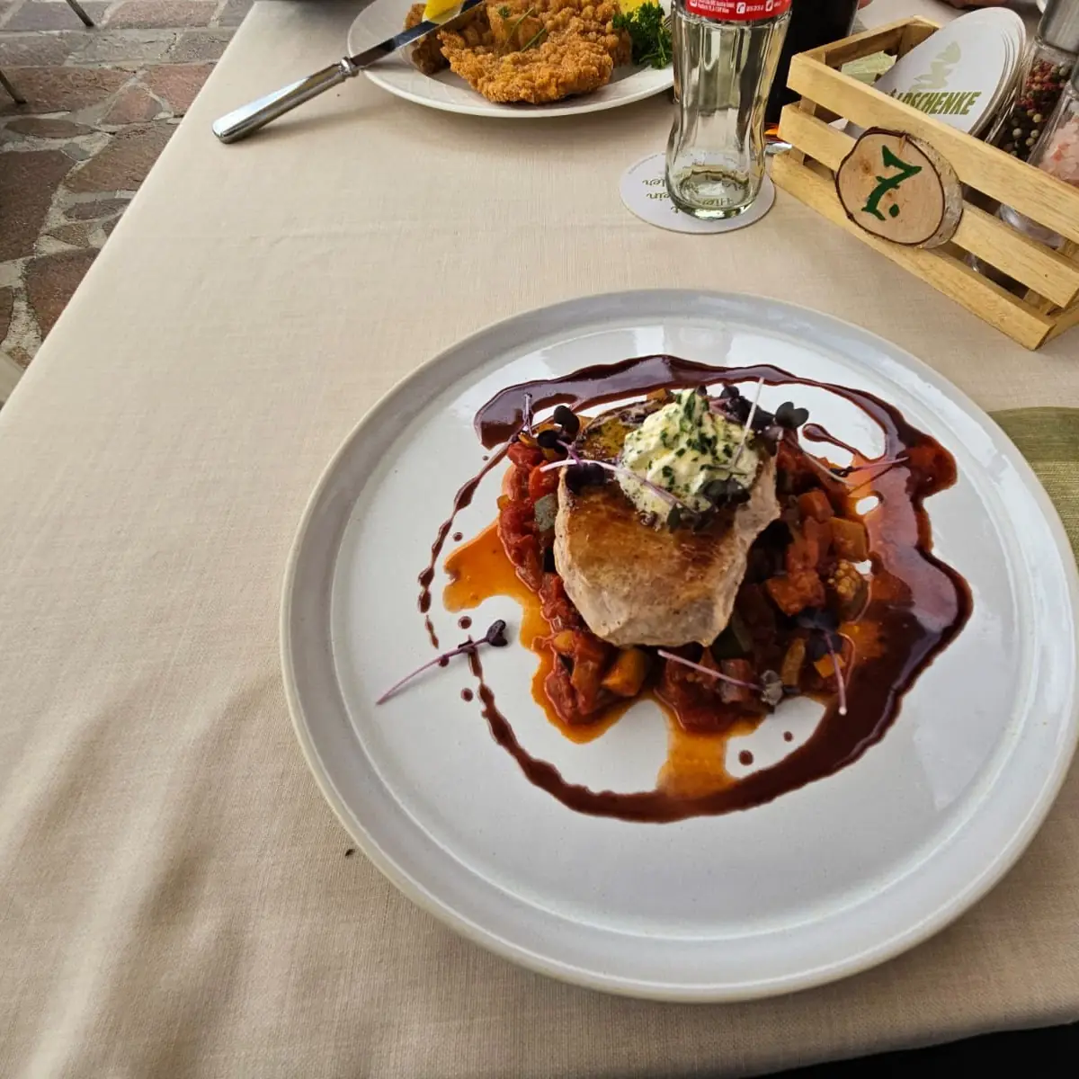 Schweinerückensteak