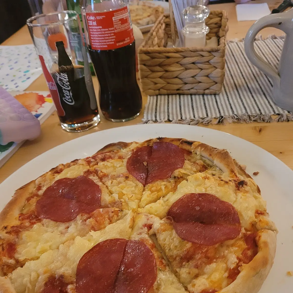 Kinderpizza Salami