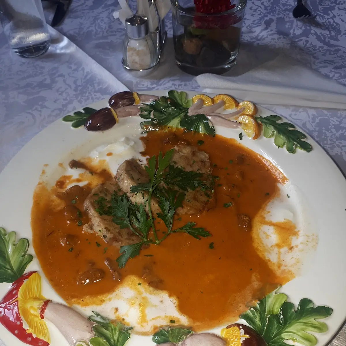 Eierschwammerl Nit Semmelknödel