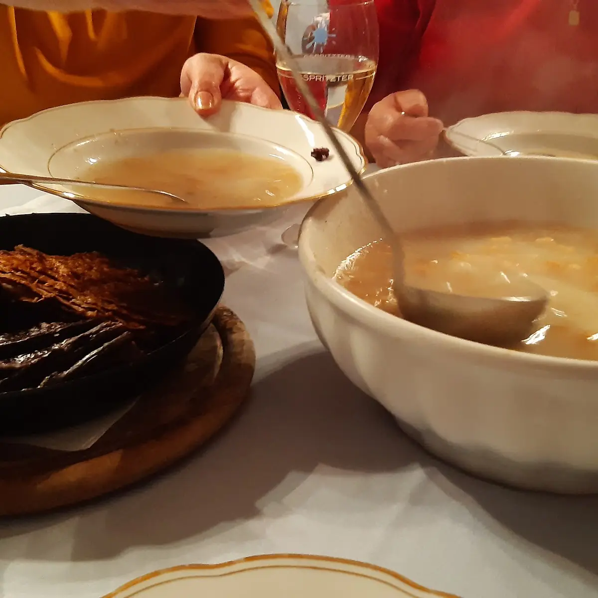 Bluttommerl Mit Saurer Suppe