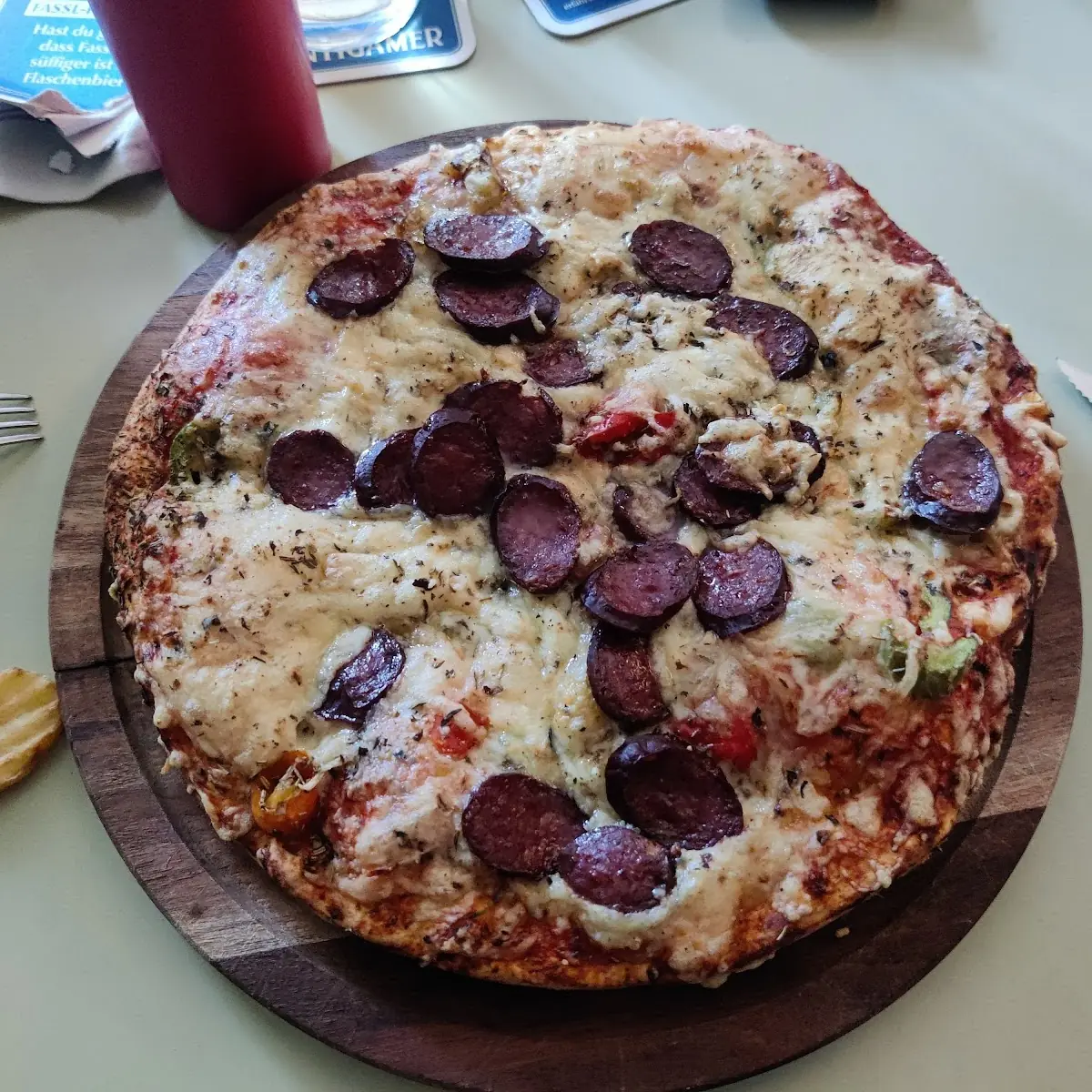 Wildschwein Pizza