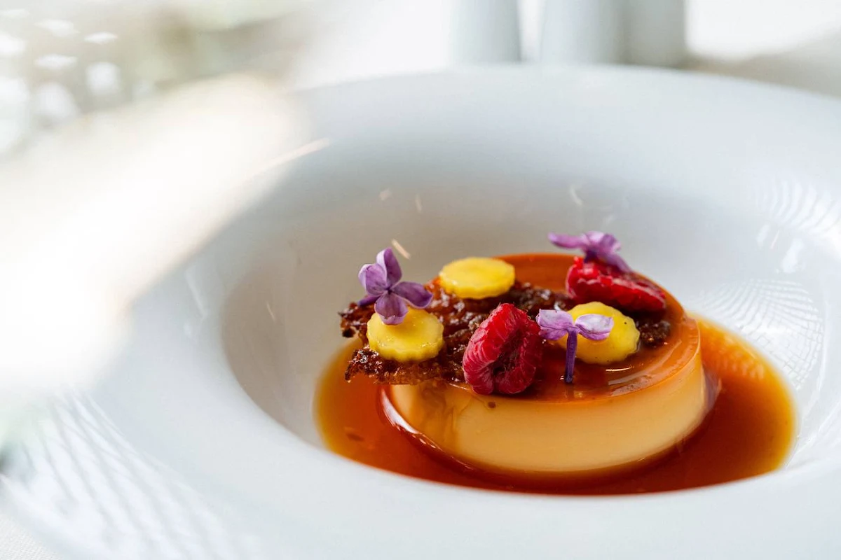 Mango-passionsfrucht-karamell-flan Mango-passionfruit Caramel Flan