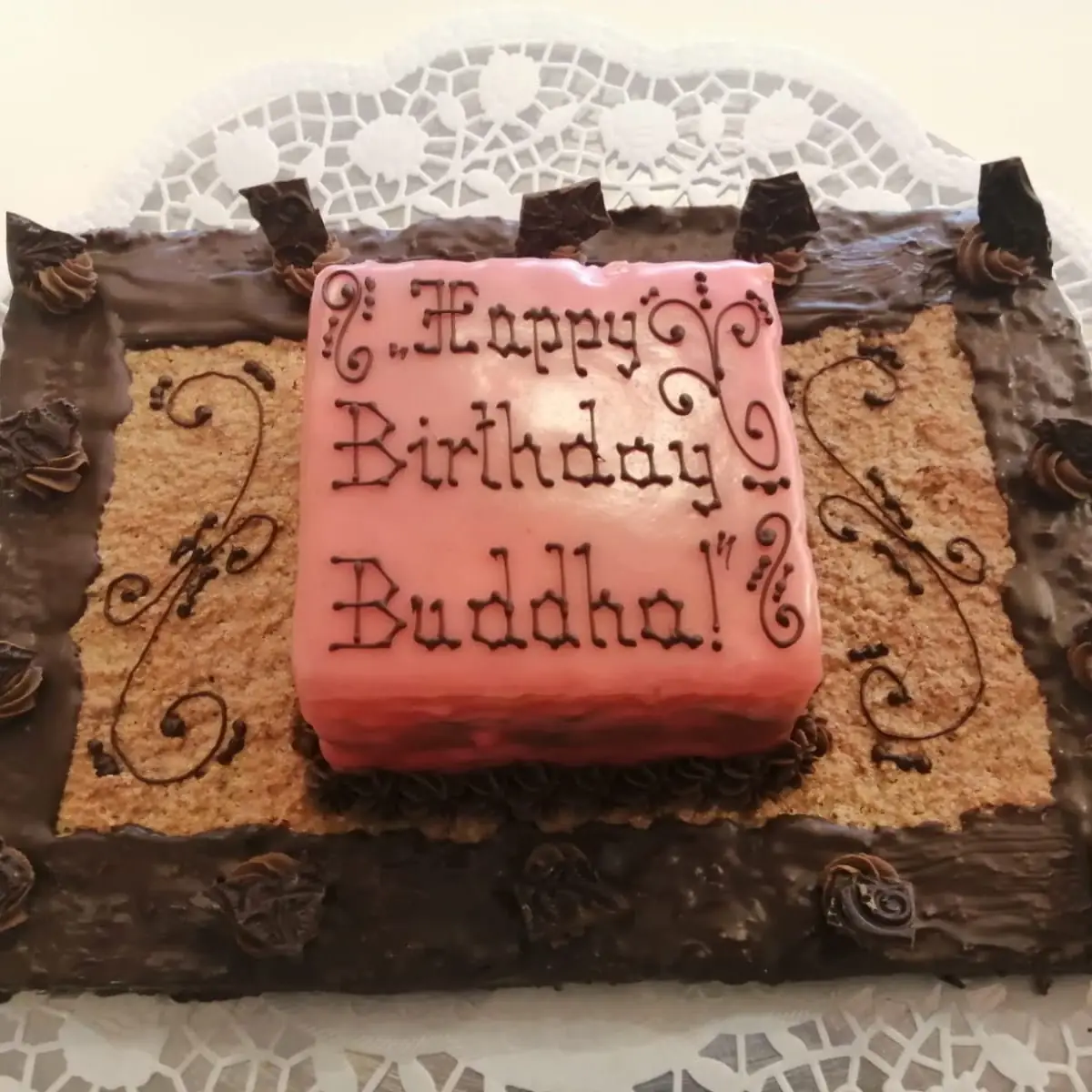 Buddha Geburtstagstorte