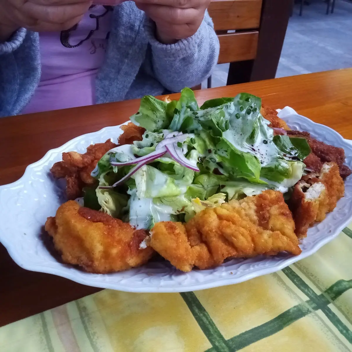 Backhendlsalat
