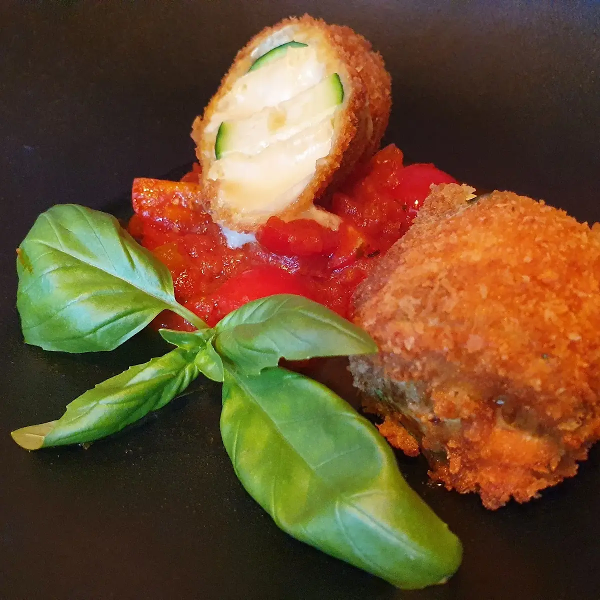 Camembert-spieß