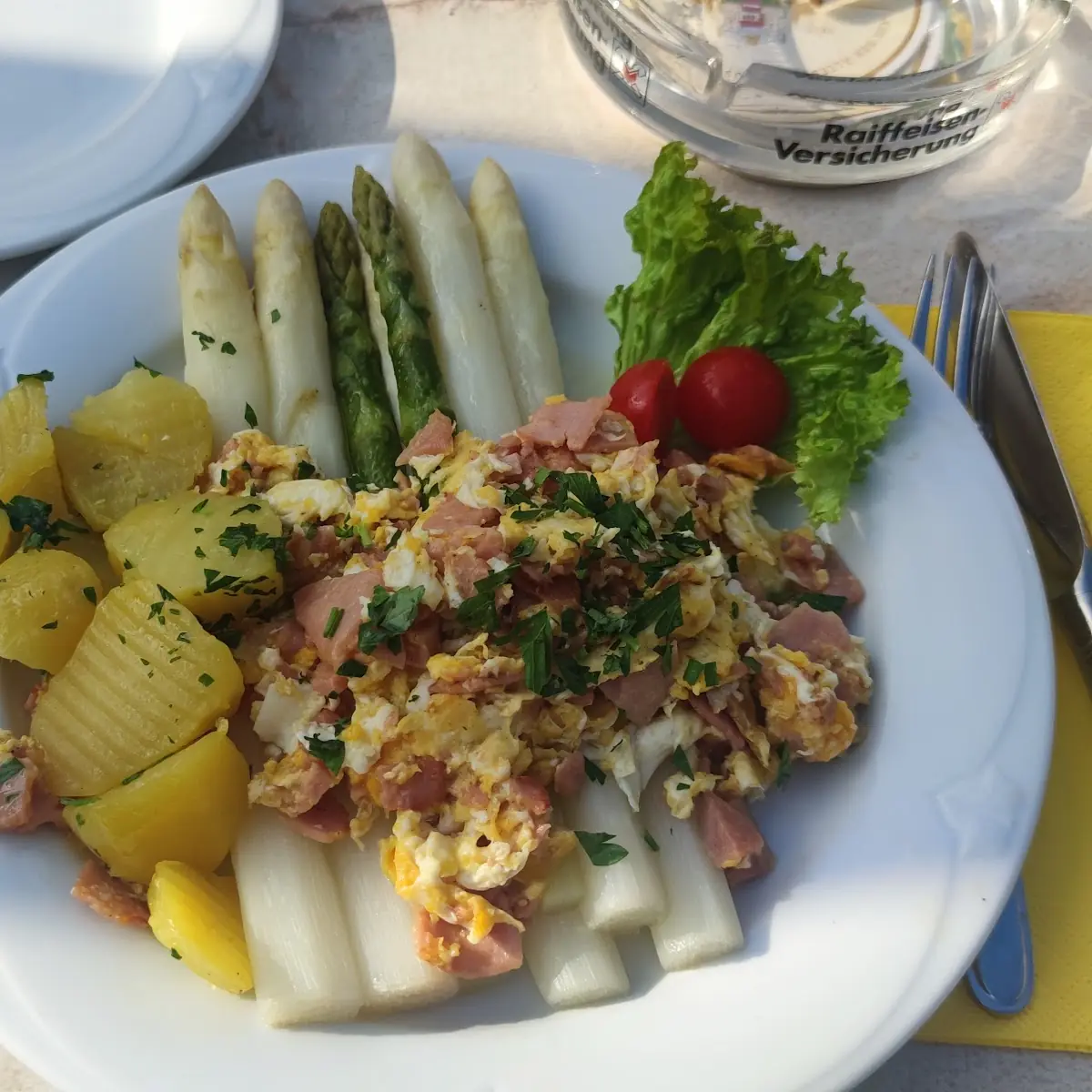 Spargel Mit Ham&Eggs