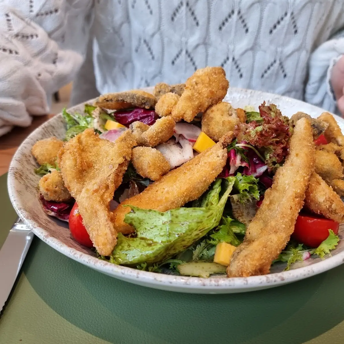 Backhendlsalat