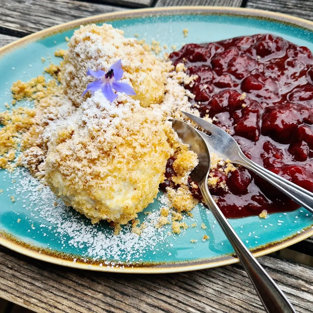 Topfenknödel Mit Zwetschkenröster