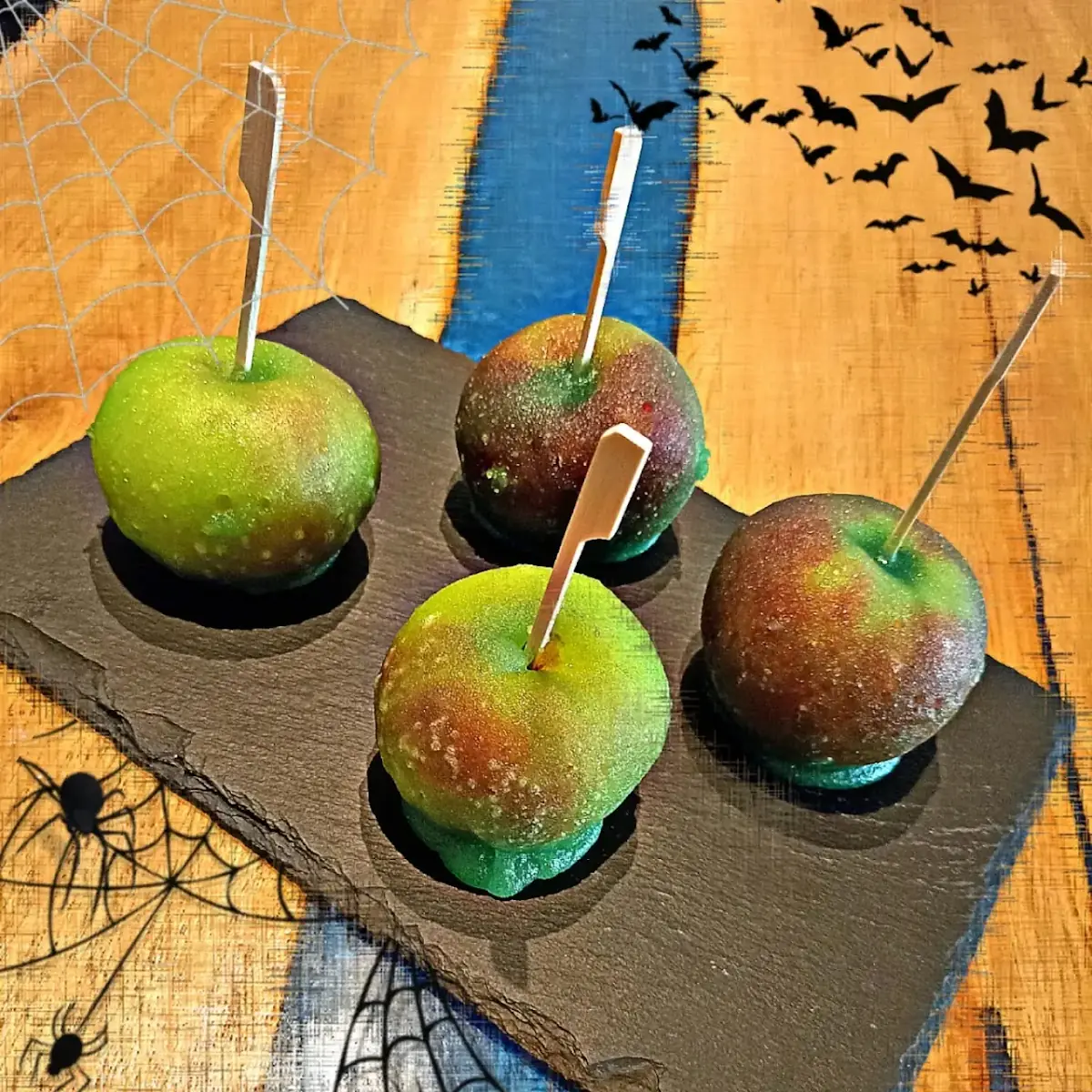 Glacierte Äpfel