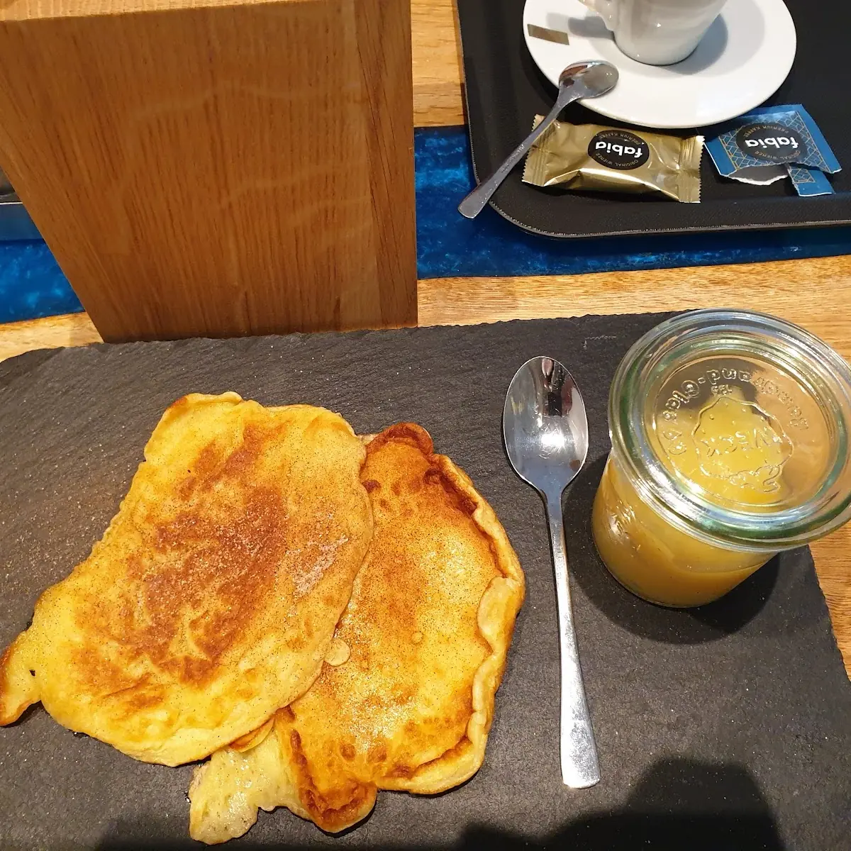 Pancakes Mit Apfelmus