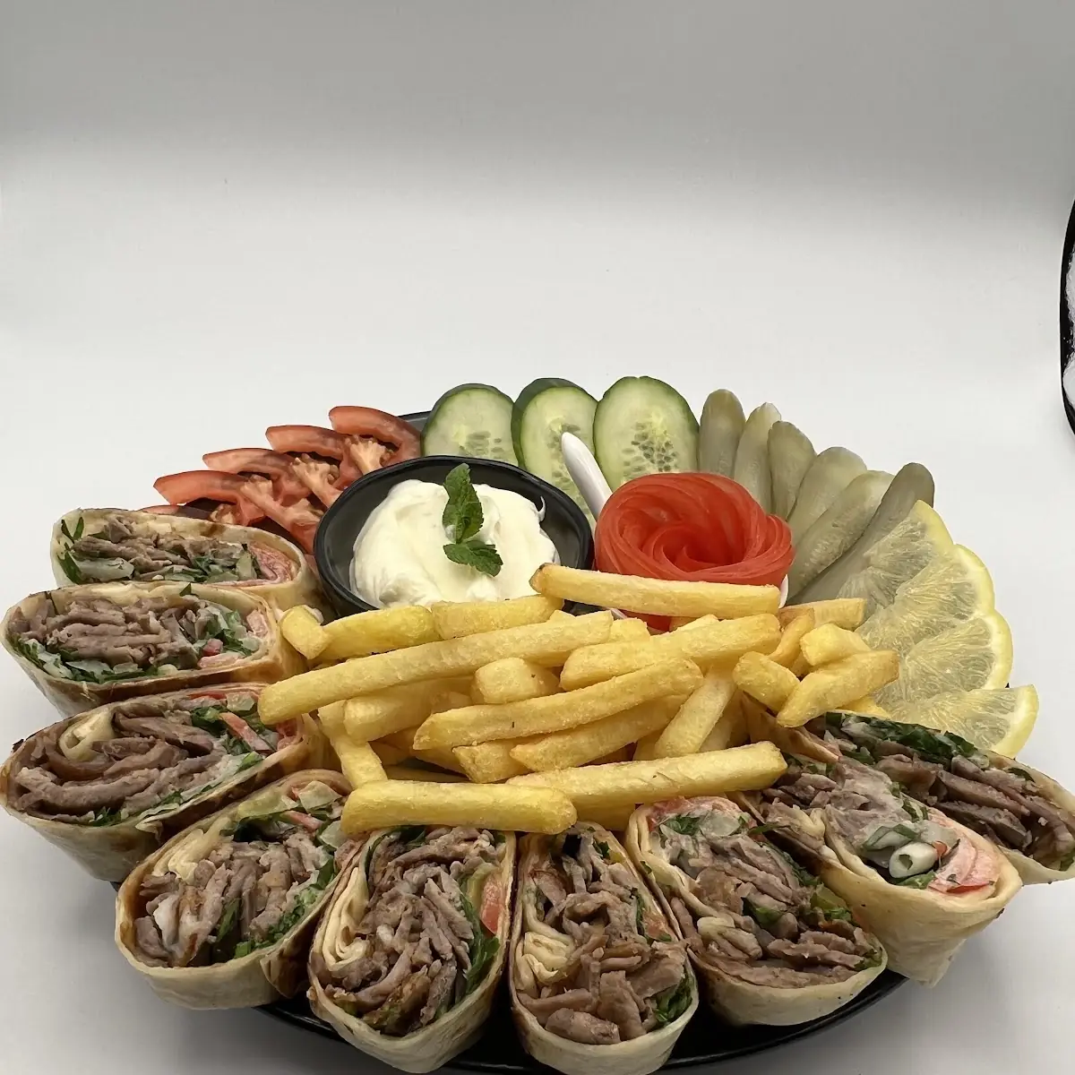 Shawarma-teller