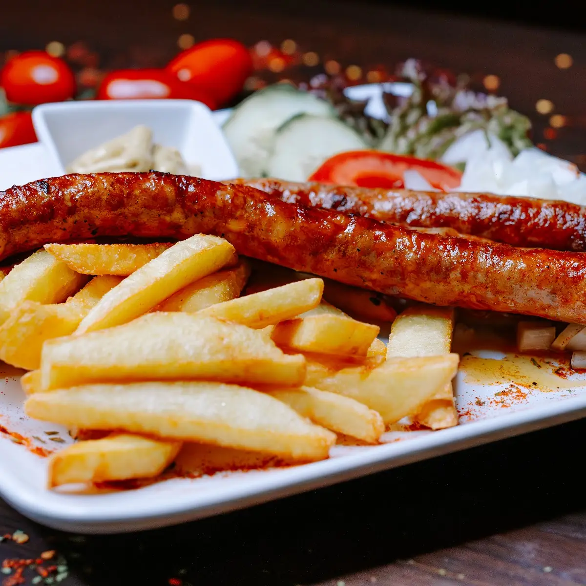 Hausgemachte Grillwurst