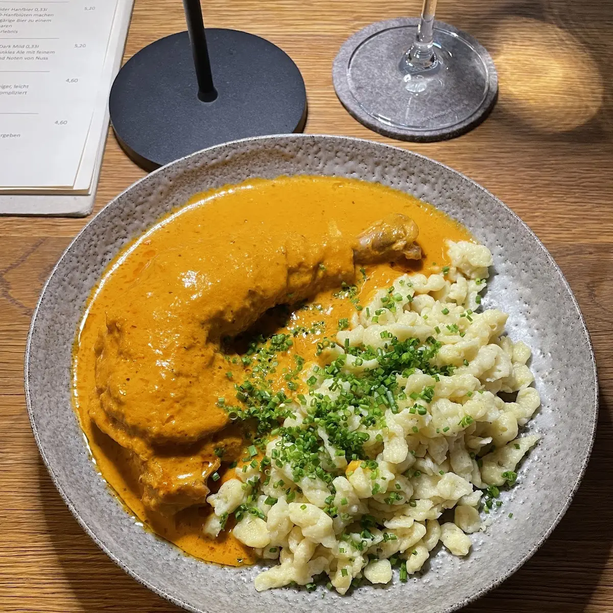 Paprikahendl Mit Spätzle