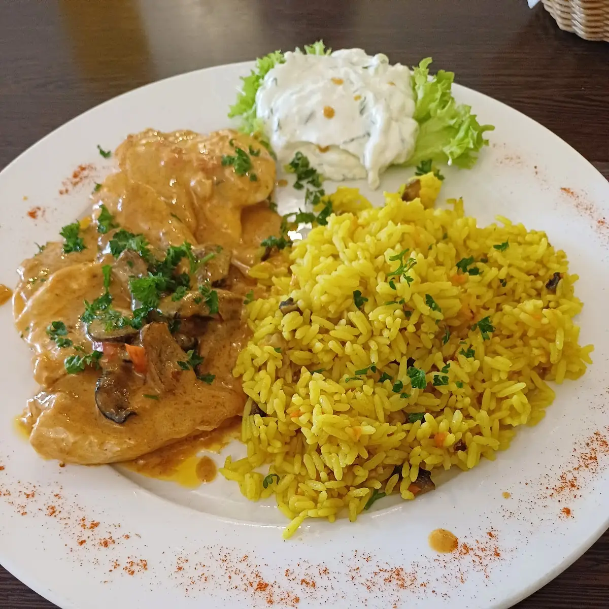 Hähnchenbrust Mit Metaxa