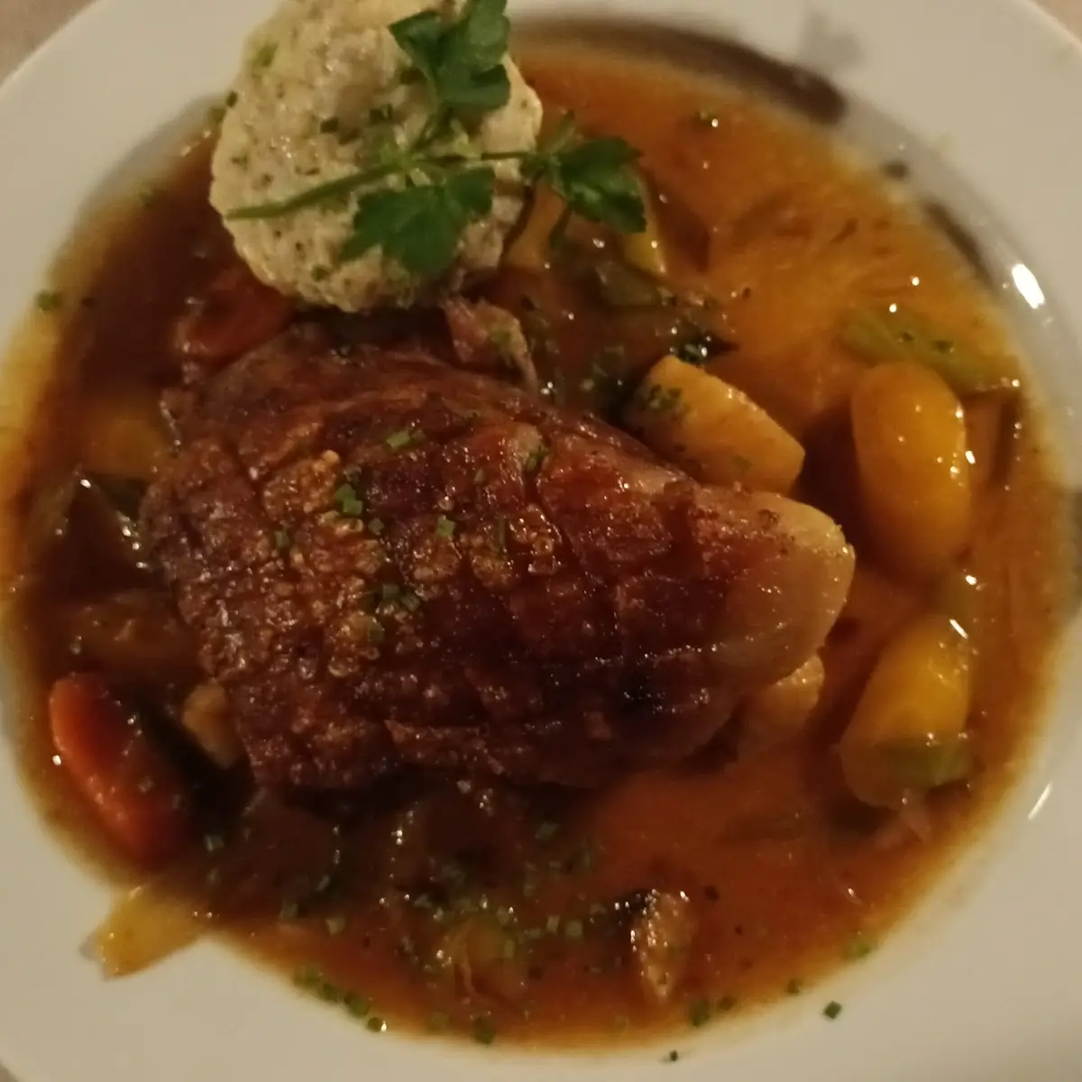 1 2 Schweinzhaxe