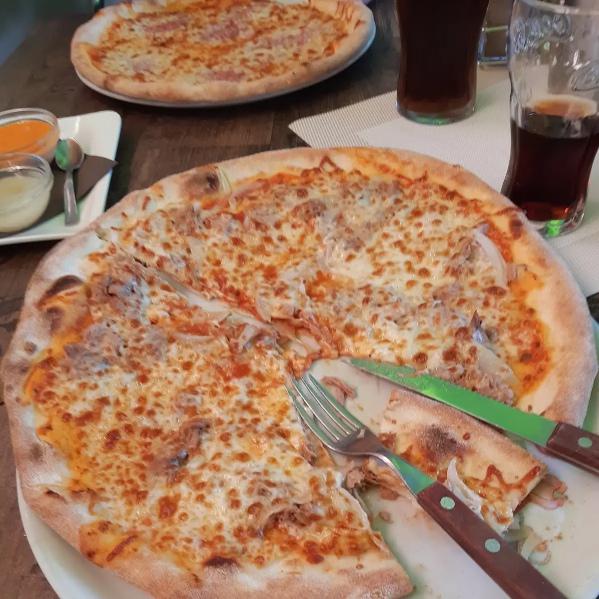 Thunfisch Pizza