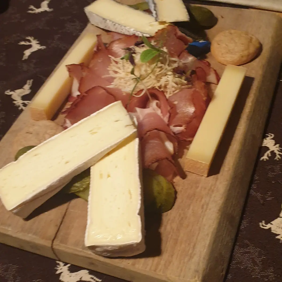 Vielfalt Von Tiroler Speck & Käse