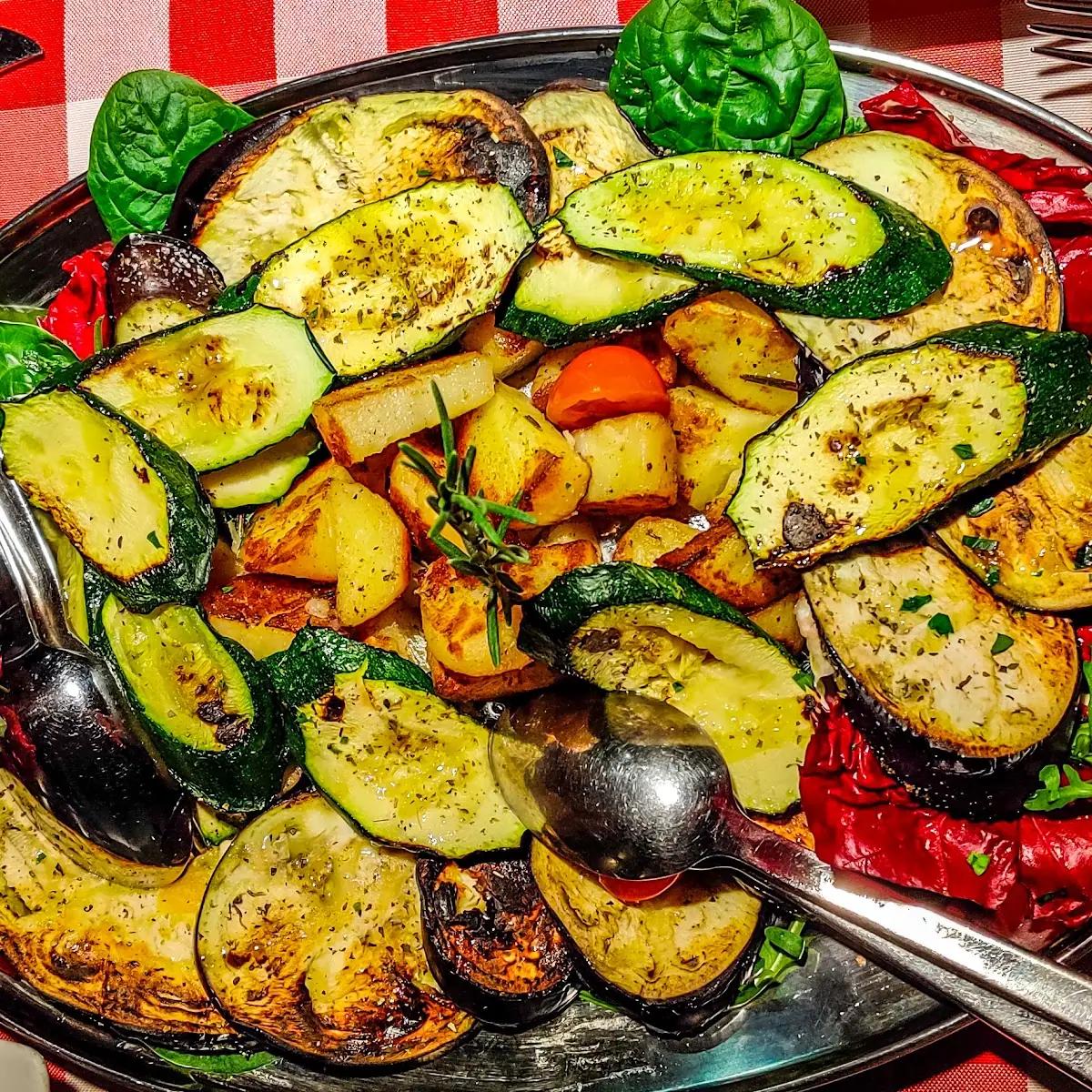 Gegrilltes Gemüseallerlei