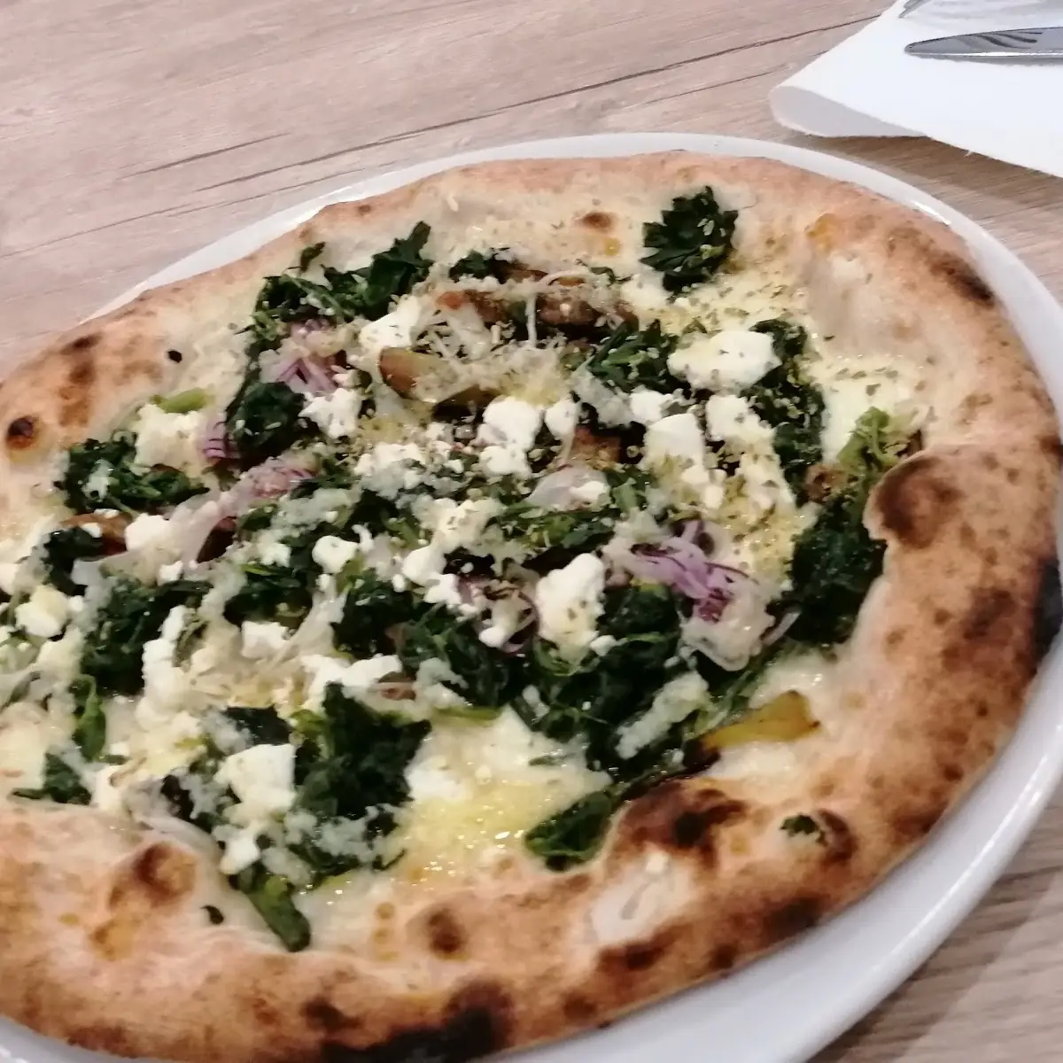 Pizza Spinat