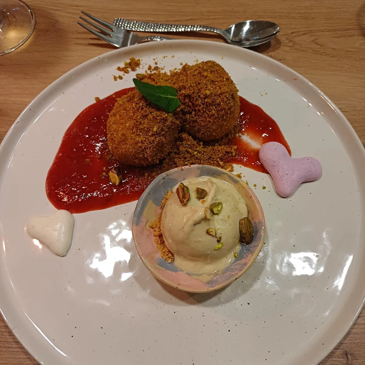 Nougat Knödel