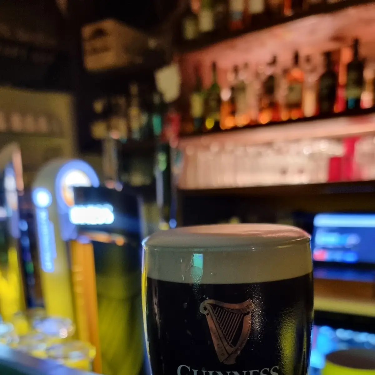 Fresh Pint of Guinness