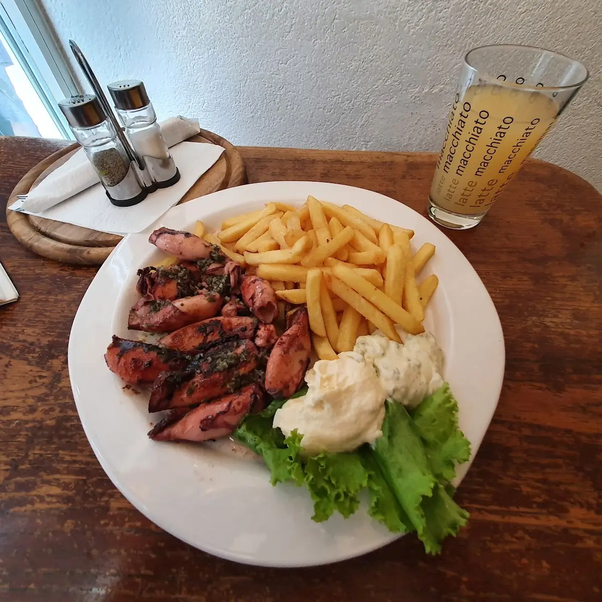 Grilled Calamari