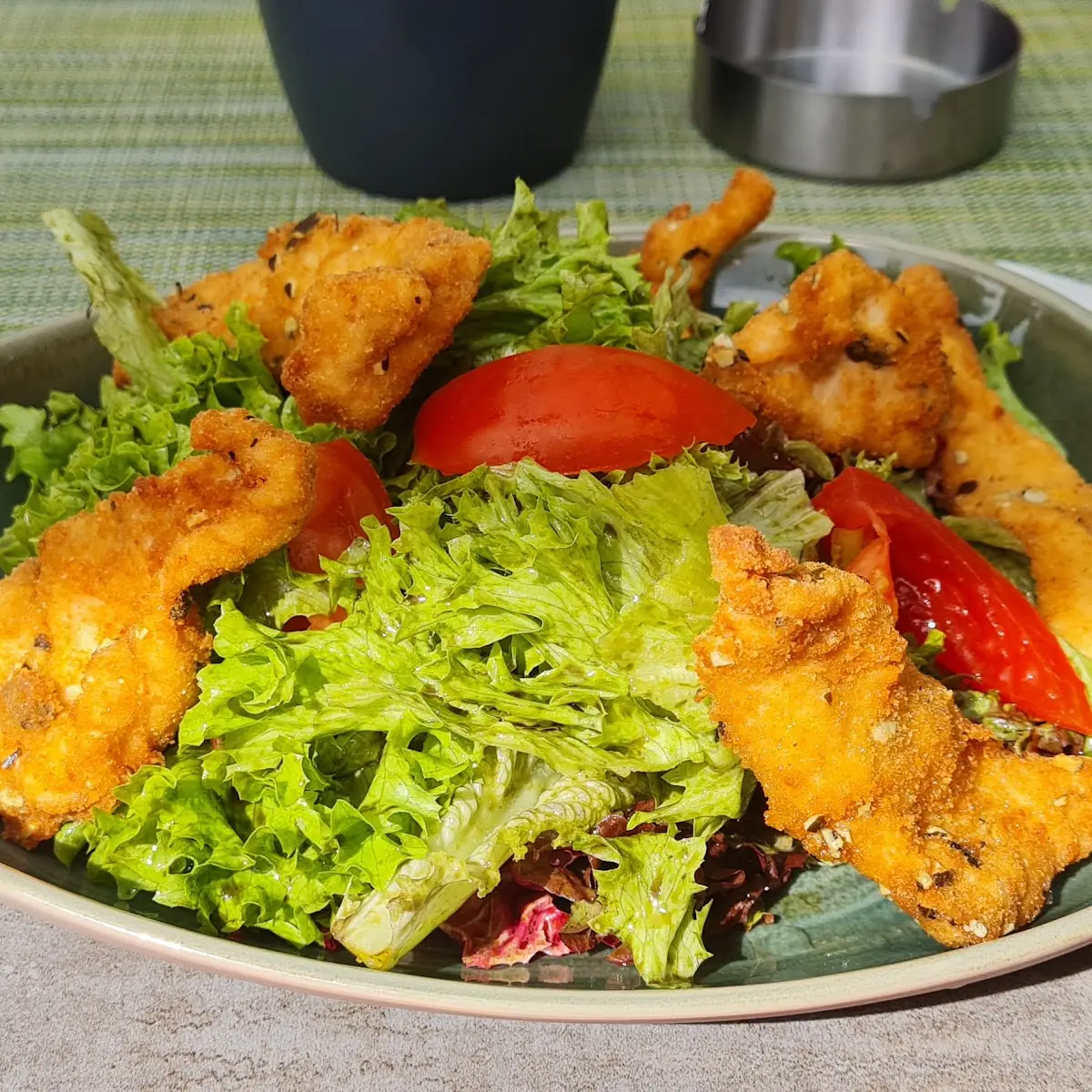 Backhendlsalat