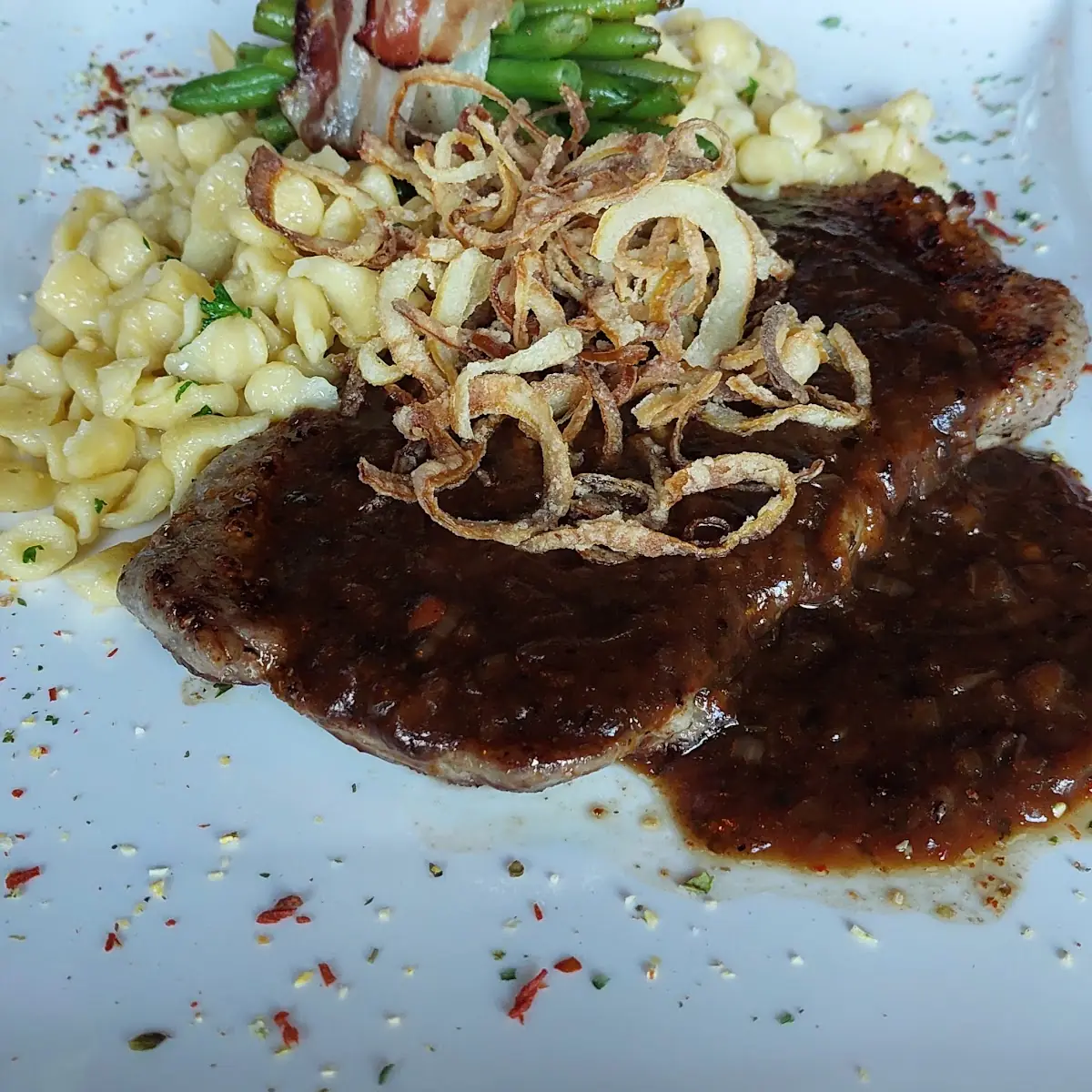 Zwiebelrostbraten