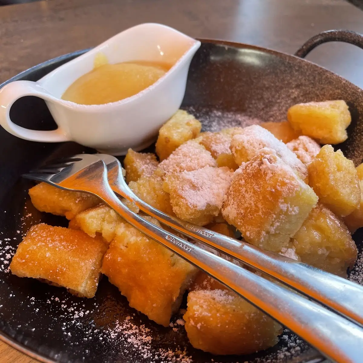 Kaiserschmarren Mit Apfelmuss