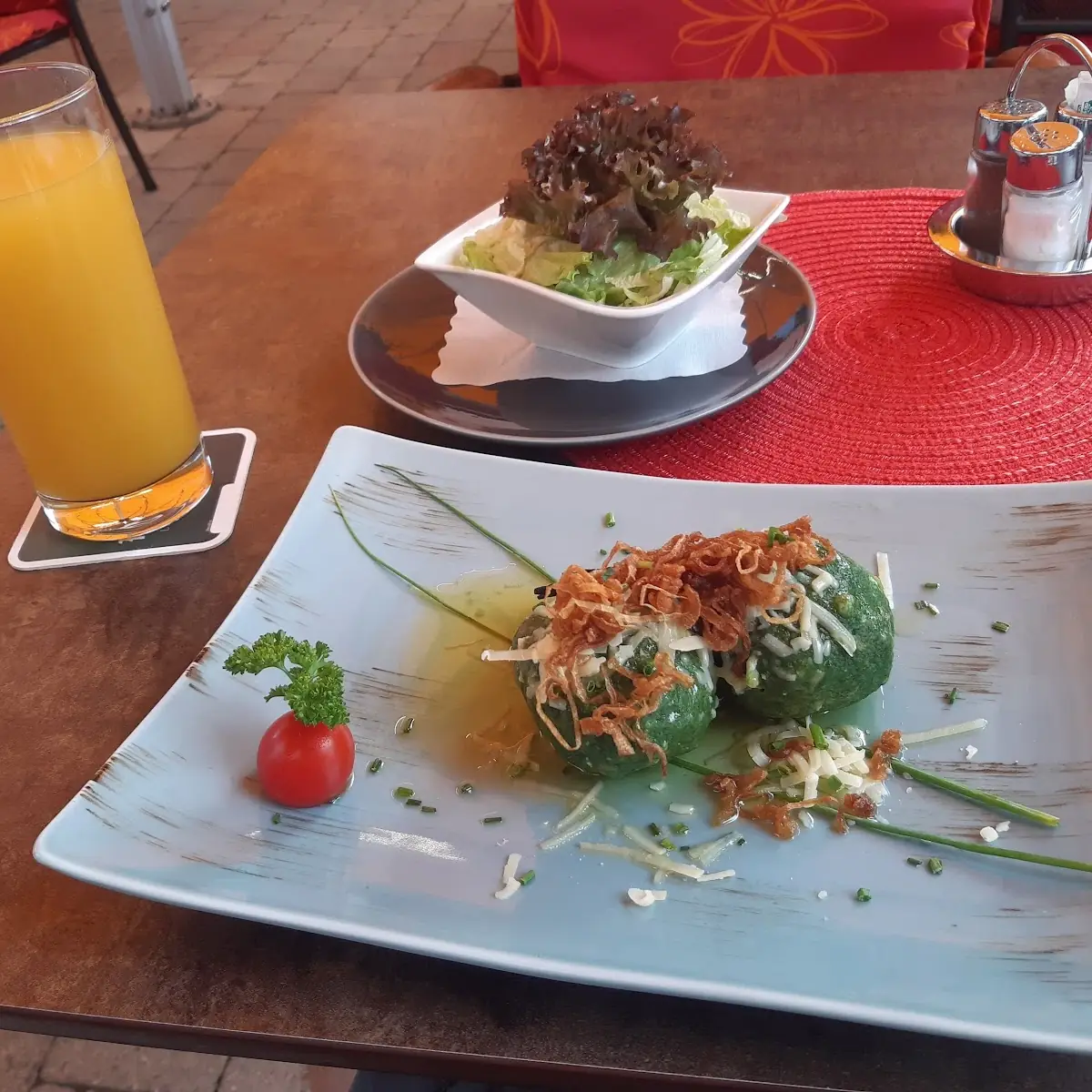 Spinatknödel