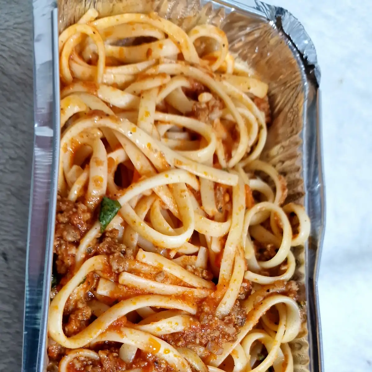 Pasta Bolognese Linguini