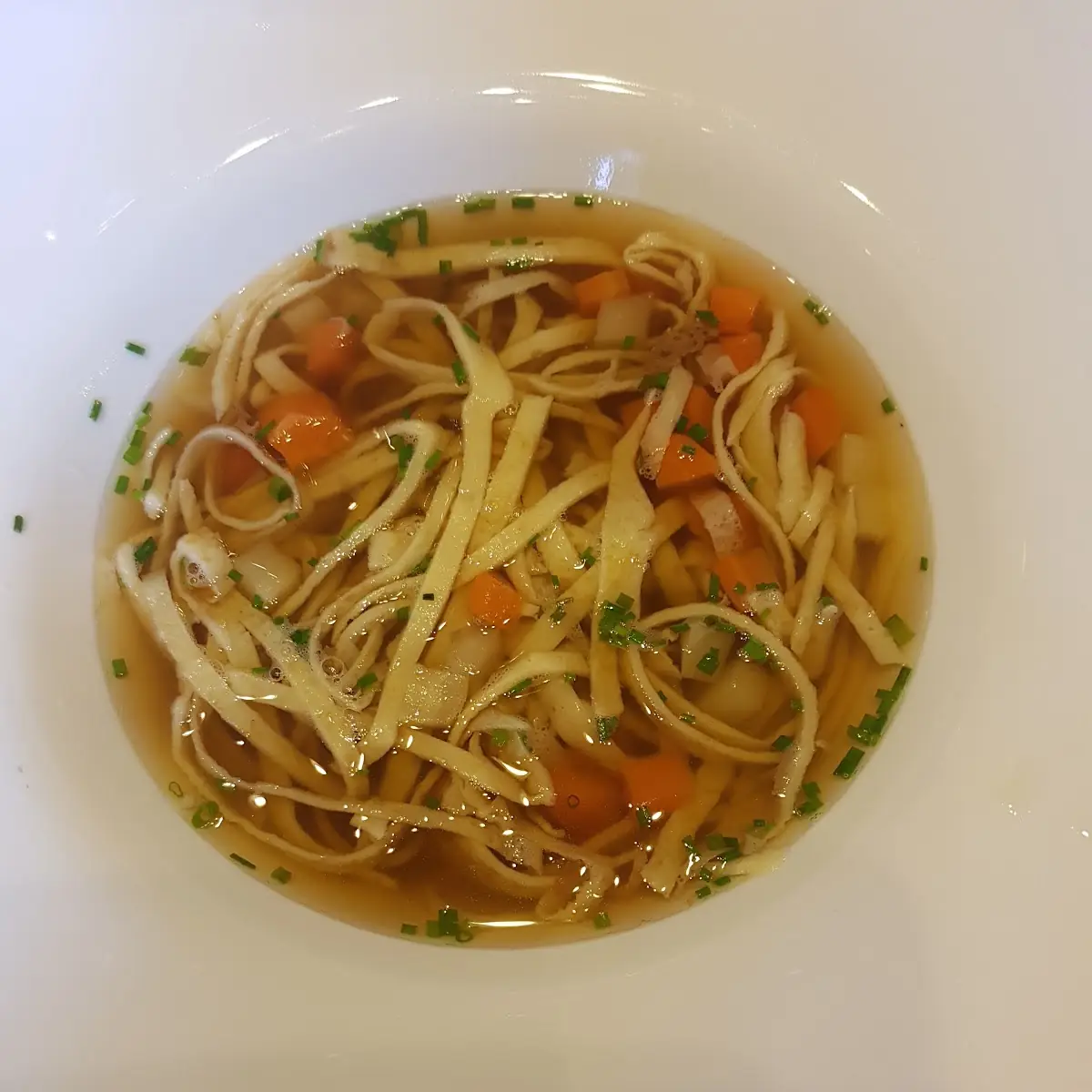 Rindsuppe Mit Vollkorn Palatschinken